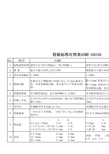 GB150与ASME对照表