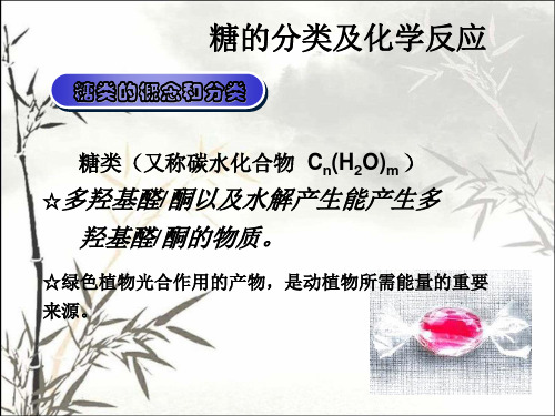 糖的分类及化学反应