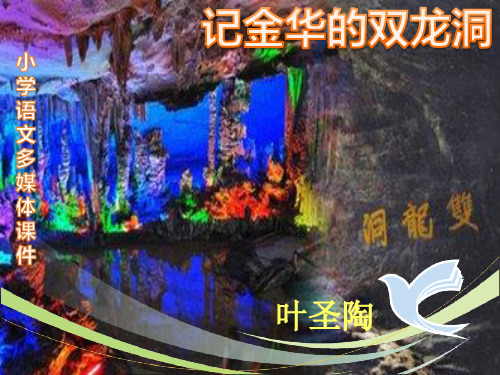 《记金华的双龙洞》ppt课件最新完美版