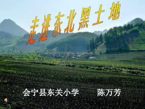 走进东北黑土地2PPT课件