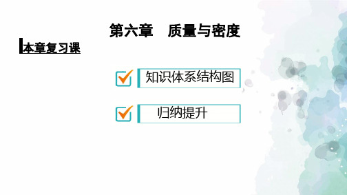 人教版物理八年级上册-第6章  本章复习课(共26张PPT)