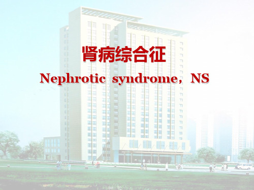 儿科学课件：肾病综合征