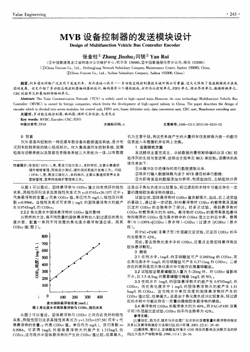 MVB设备控制器的发送模块设计