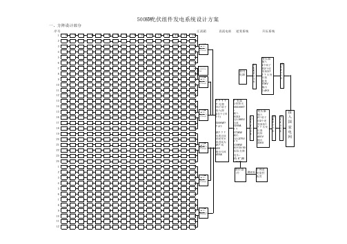 090409_500KW光伏组件发电设计方案