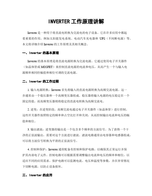 INVERTER工作原理讲解
