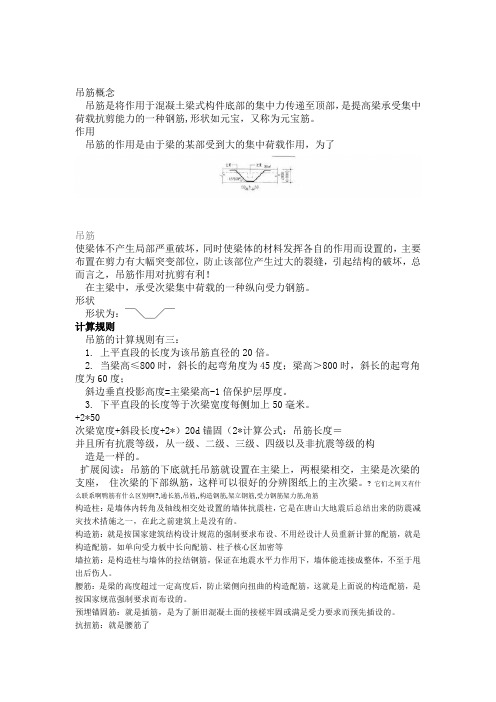 吊筋