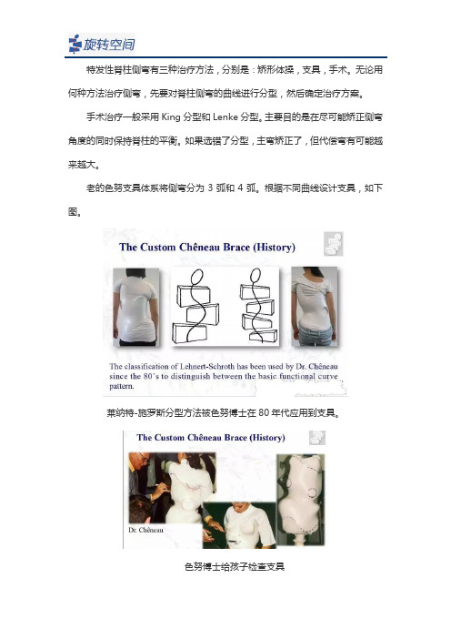 施罗斯体系中如何对脊柱侧弯进行分型