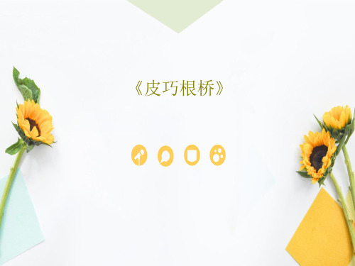 《皮巧根桥》16页PPT