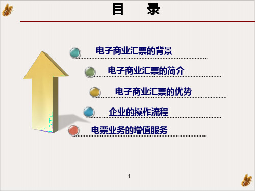 票据业务的介绍PPT课件