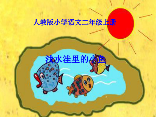 《浅水洼里的小鱼》教学1PPT课件