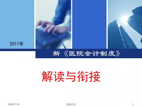 新医院会计制度.ppt