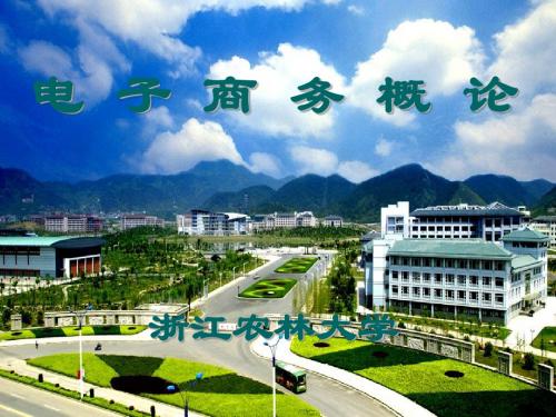 第一章 电子商务概论 概论