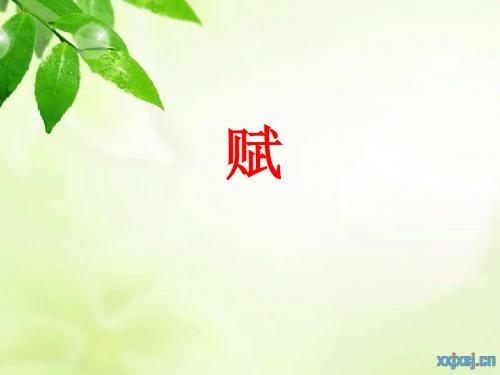 赋