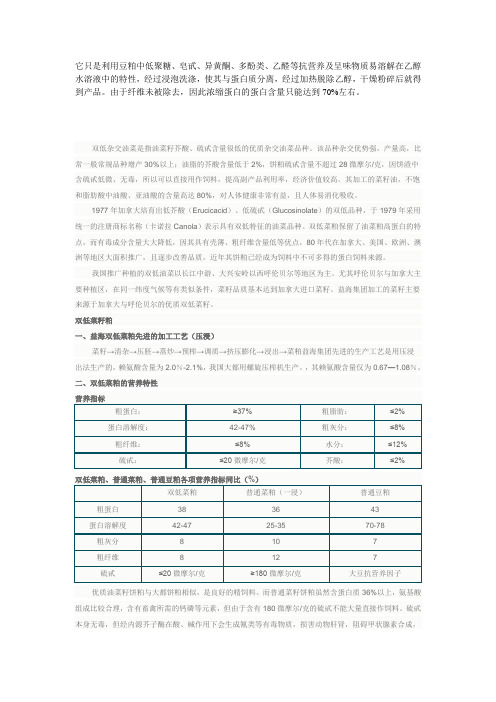 双低菜粕
