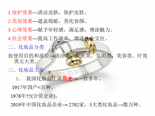 化妆品 精细化学品化学共63页