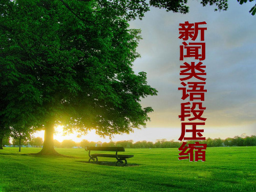 新闻类压缩