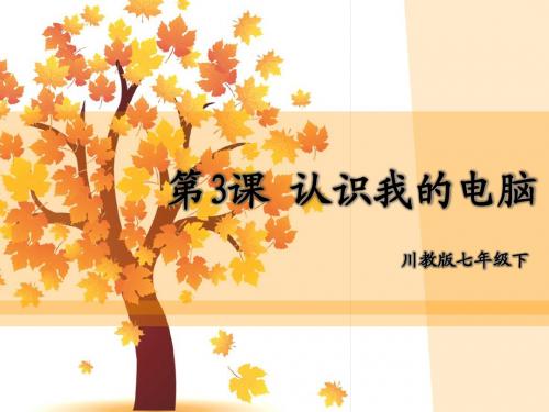 第3课 认识“我的电脑”