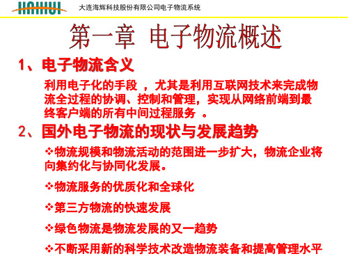 大连海辉科技股份有限公司电子物流系统.pptx