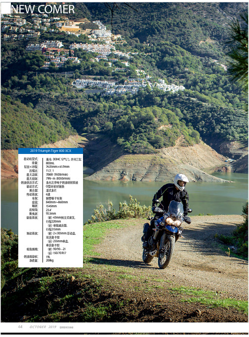 越来越野 2019 triumph tiger 800 xcx
