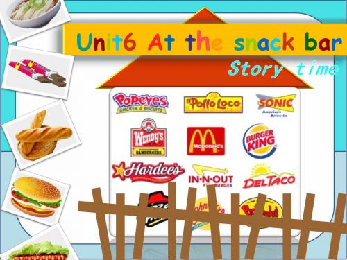 (译林版)4A U6 At the snack bar(Story)教学课件