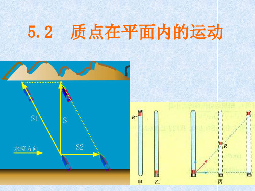 高中物理人教版必修2质点在平面内的运动 课件PPT