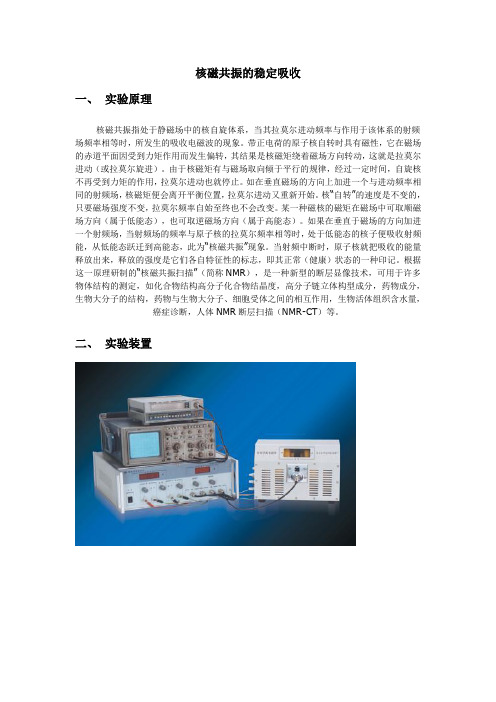 核磁共振的稳态吸收