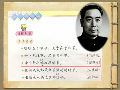 《为中华之崛起而读书》ppt完美课件人教部编版语文3