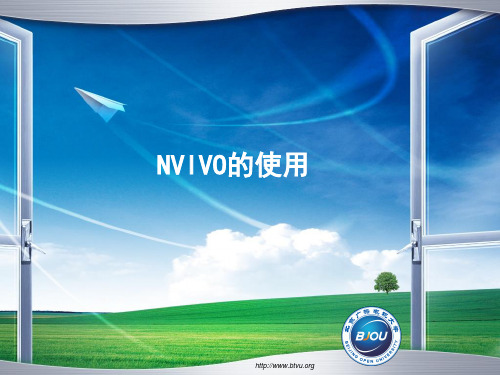 NVIVO的使用