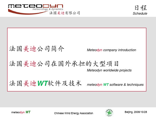 Meteodyn WT软件在复杂地形条件下应用