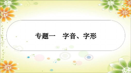 中考语文一轮复习-字音字形课件(湖南专用)