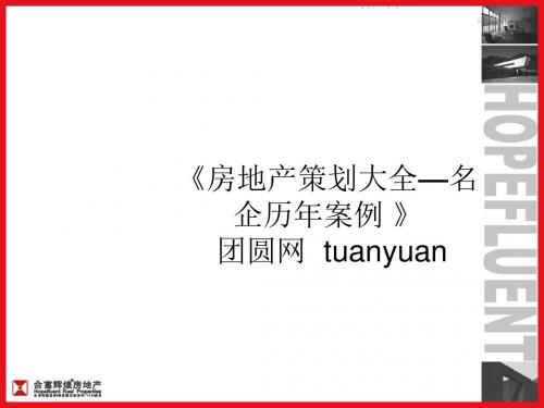 合富辉煌2019年常州世贸中心营推广报告-PPT文档资料