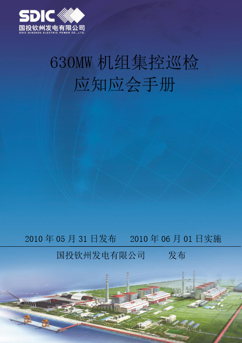 发电厂集控运行实用必备知识集合