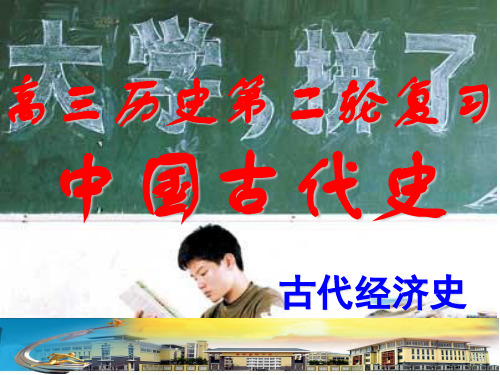 高考历史第二轮复习 中国古代经济史-PPT课件