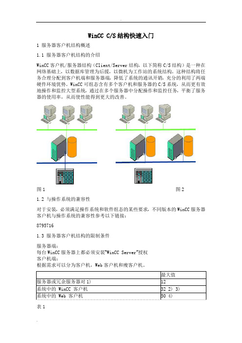 WinCCCS结构快速入门要点