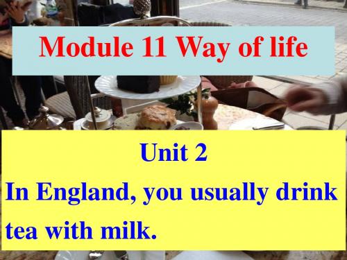 外研版八上Module11WayoflifeUnit2