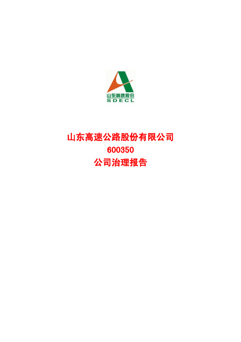 公司治理报告