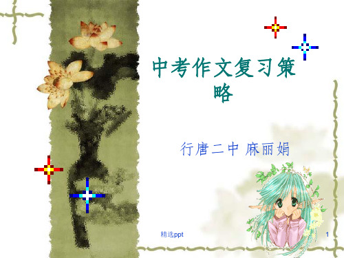 中考作文复习策略