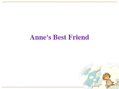 高中英语-Unit 1 Anne's Diary