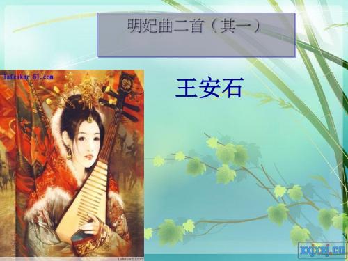 明妃曲二首(其一)PPT 语文版