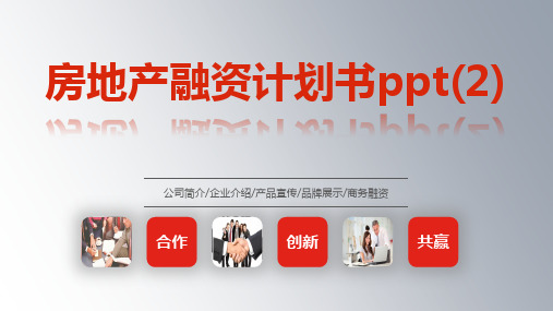 房地产融资计划书ppt(2)