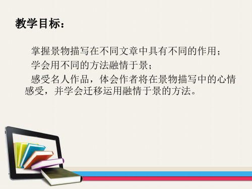 第一讲融情于景2PPT资料18页