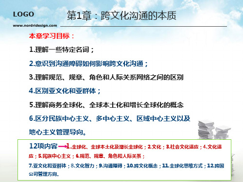 3.第一章跨文化沟通的本质