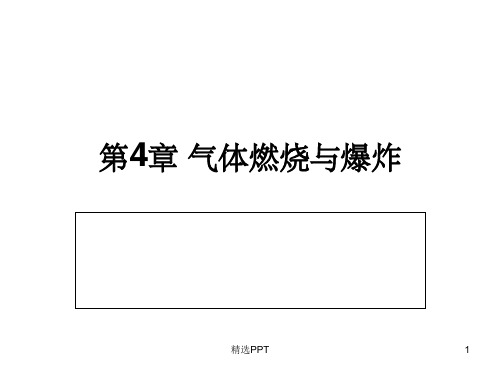 《气体燃烧与爆炸》PPT课件