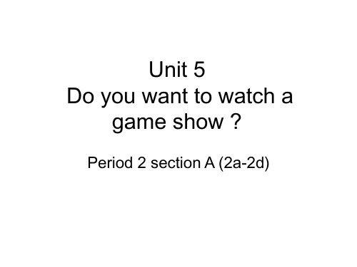 八上 Unit 5 Period 2