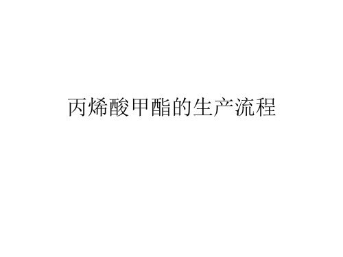 丙烯酸甲酯