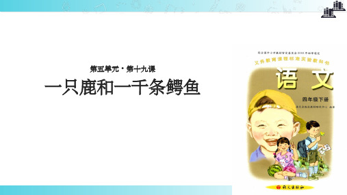 【xx教育网优选】语文A版小学语文四年级下册《一只鹿和一千条鳄鱼》教学