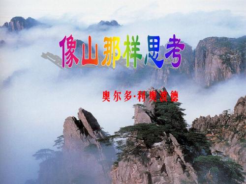 像山那样思考1