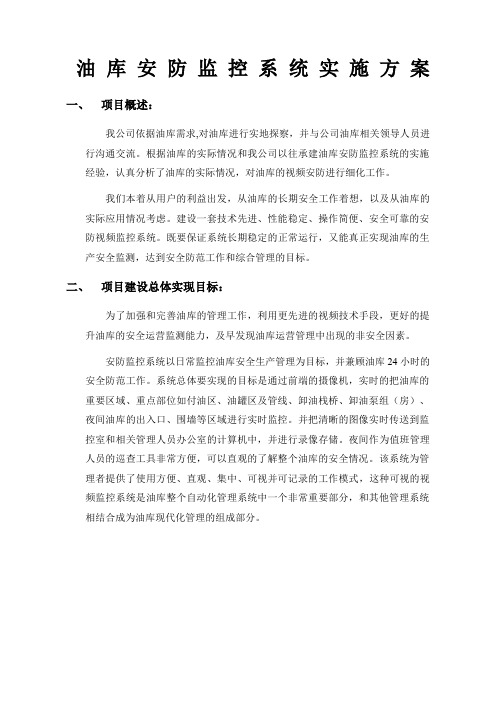 油库监控方案