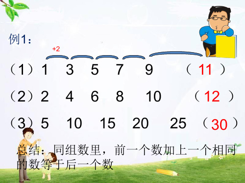 找规律填数(圆圈)-38页精选文档