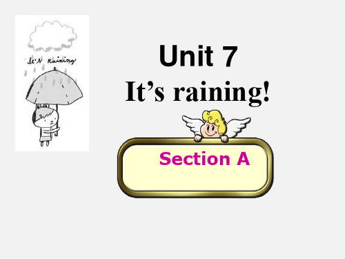 2020-2021学年人教版英语七年级下册 Unit7 SectionA 1a-2d 课件